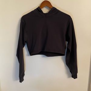 Lululemon Cropped Hoodie Black Size 4